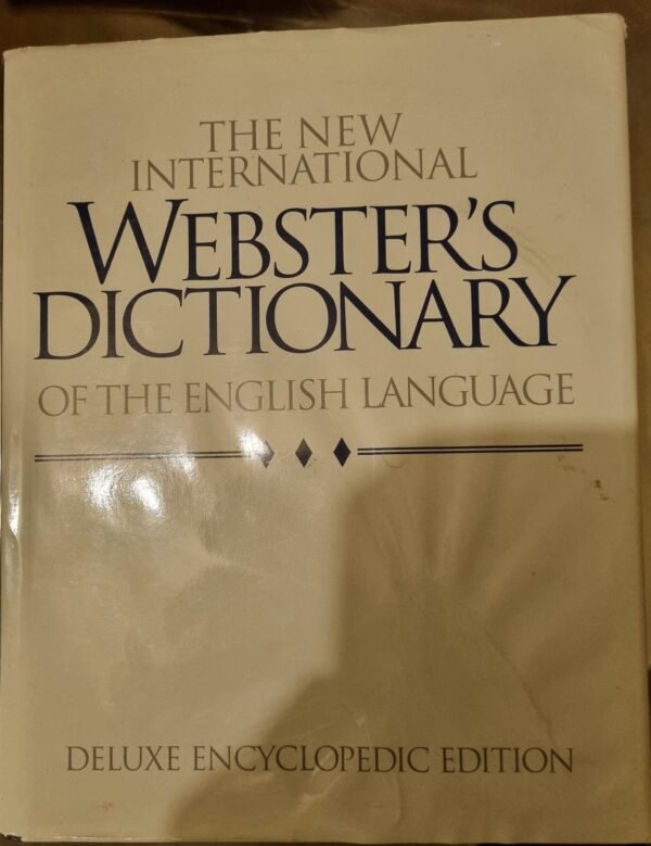 The New International Webster's Dictionary of the English Language
