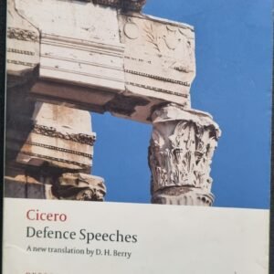 Cicero Defence Speeches
