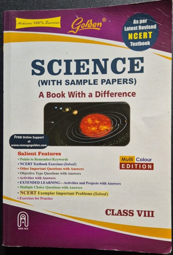 Science (with Sample Papers) A Book with a Difference