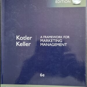 A Framework For Marketing Management