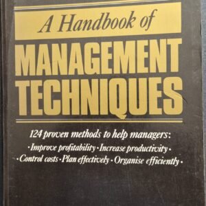 A Handbook of Management Techniques