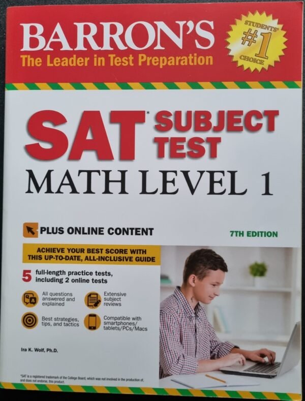 Math Level 1: Barron's SAT Subject Test by Ira K. Wolf Ph.D