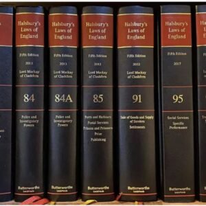 Halsbury's Laws Of England (Complete Set)