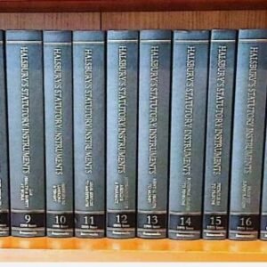 Halsbury's Statutory Instruments Full Set
