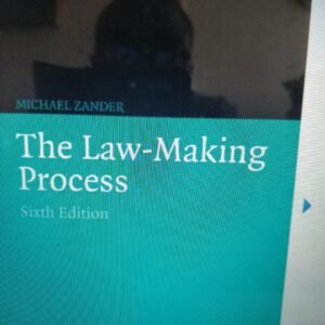 The Law-Making Process (Law in Context)