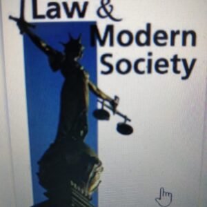 Law and Modern Society (C Opus T Opus N)