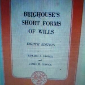 Brighouse's Short Forms of Wills