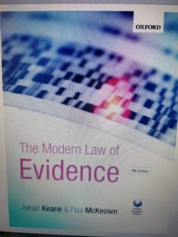 The Modern Law of Evidence