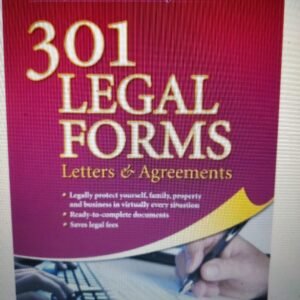 301 Legal Forms, Letters and Agreements