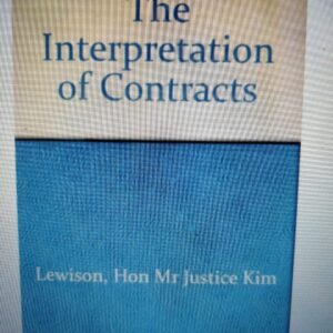 The Interpretation of Contracts