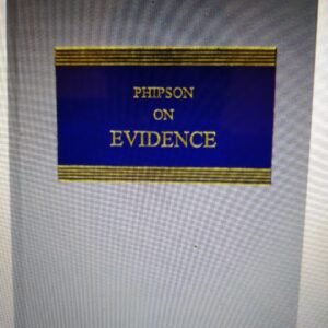 Phipson on Evidence