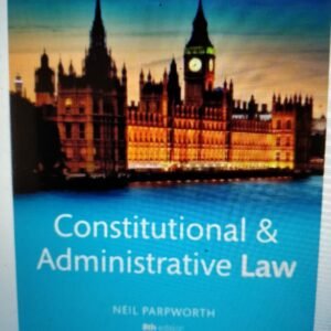 Constitutional & Administrative Law (Core Texts Series)