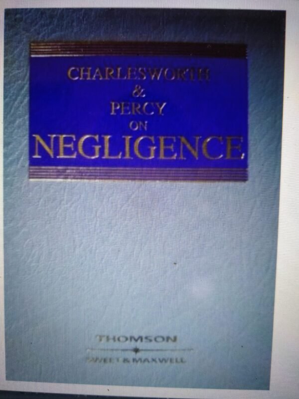 Charlesworth and Percy on Negligence
