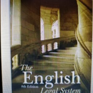 The English Legal System