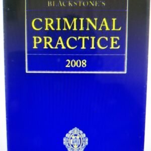 Blackstone's Criminal Practice