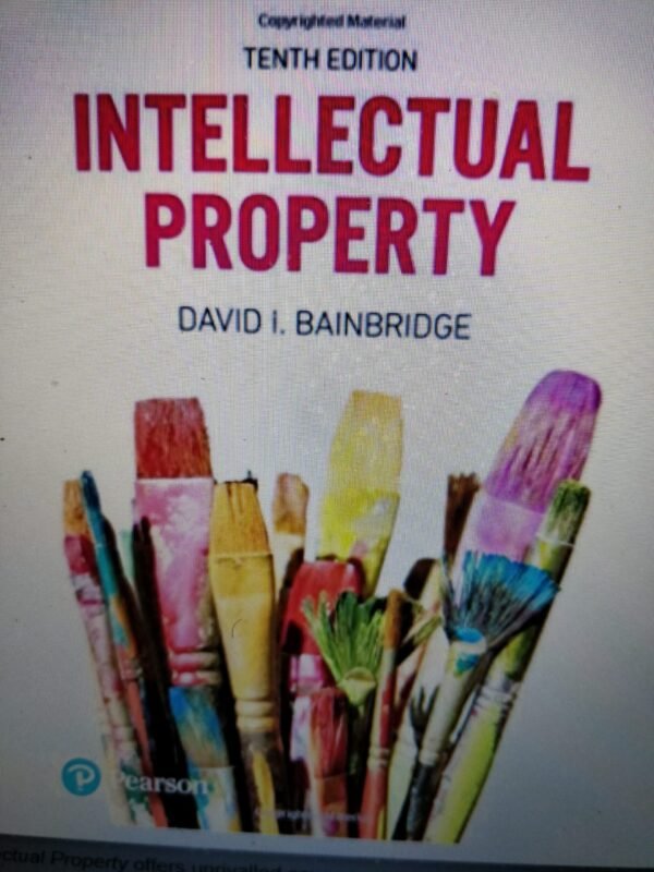 Intellectual Property by David I. Bainbridge