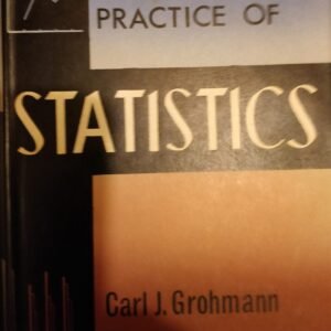 Statistics: Principles and Practice