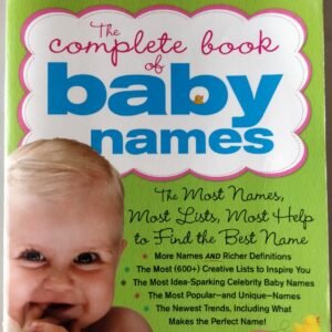 The Complete Book of Baby Names