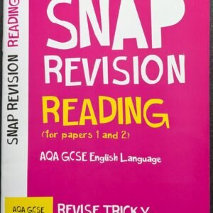 Snap Revision Reading (for Papers 1 & 2):  AQA GCSE English Language by Collins