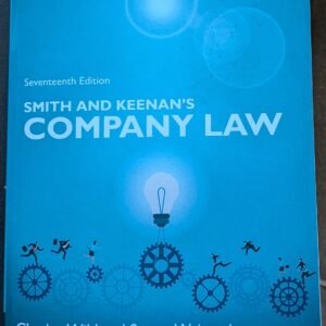 Smith and Keenan's Company Law by Charles Wild and Stuart Weinstein