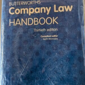 Butterworths Company Law Handbook by Keith Wormsley