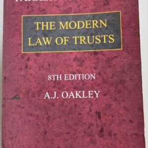 Parker & Mellows: The Modern Law of Trusts by A.J Oakley