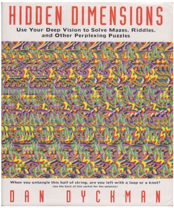 Hidden Dimensions: Use Your Deep Vision To Solve Mazes, Riddles and Other Perplexing Puzzles by Dan Dychman